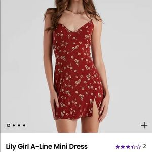 NWT Windsor Floral Navy Blue Mini Dress Size Small
